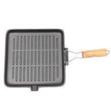 Chef new style bbq square grill pan versatile fry pan